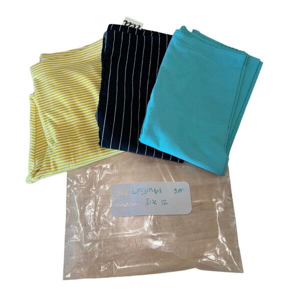 NWT Tea Collection Legging Bundle Size 12 - Picture 2 of 2